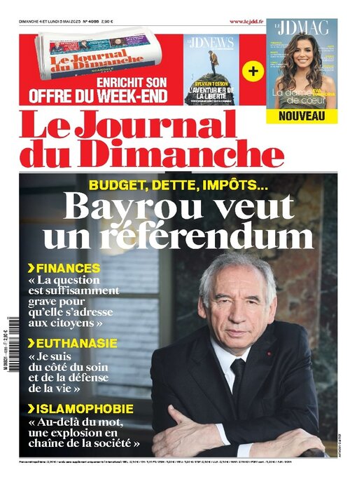 Title details for Le Journal du dimanche by Lagardere Media News - Available